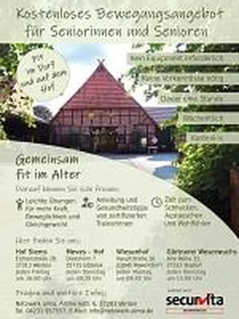 Fit im Dorf und auf den Hof