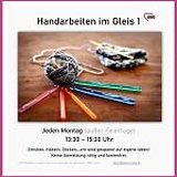 Handarbeiten im Gleis 1