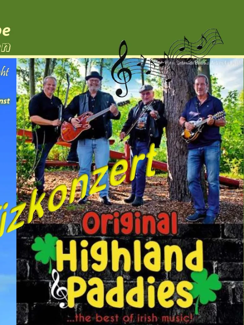 Benefizkonzert mit den Highland Paddies