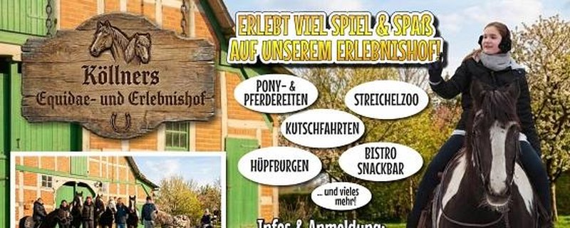 Wochenendöffnung Köllners Equidae & Erlebnishof in Fahrendahl