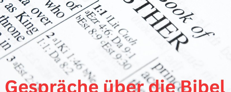 Gespräche über die Bibel in St. Magni