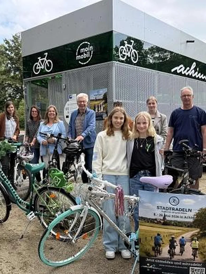 Radtour 1 Staffelübergabe