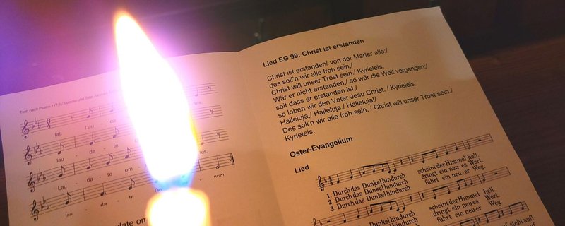 Musikalische Vorbereitung der Osternacht