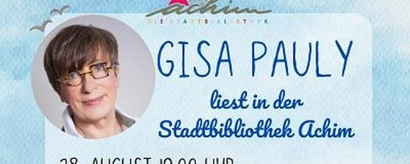 Gisa Pauly liest in der Stadtbibliothek