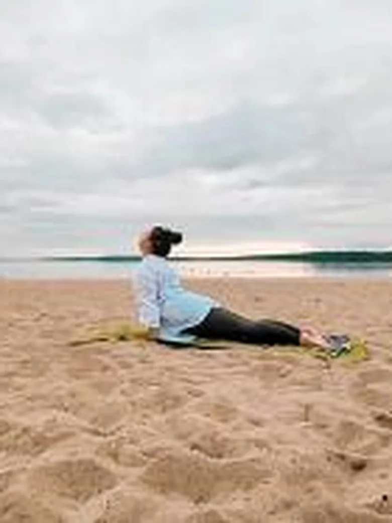 Beach-Yoga beim Stadtstrand Westerstede