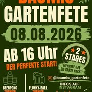 Baumis Gartenfete