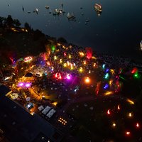 Lichternacht im Kurpark