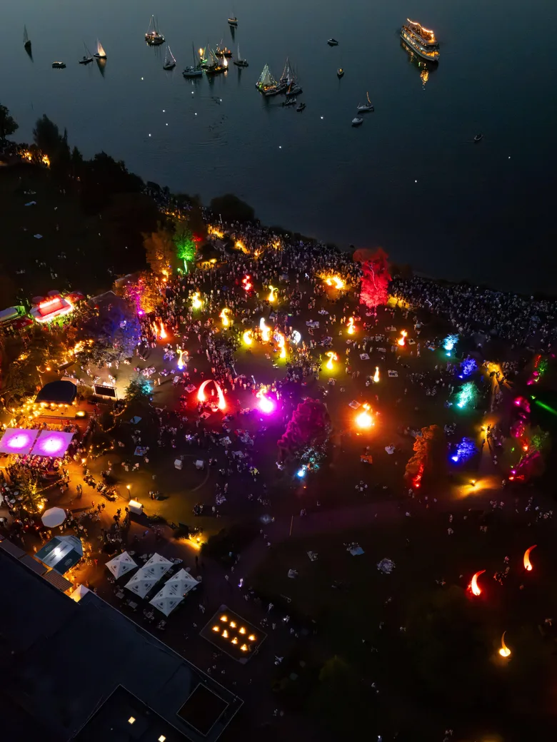 Lichternacht im Kurpark