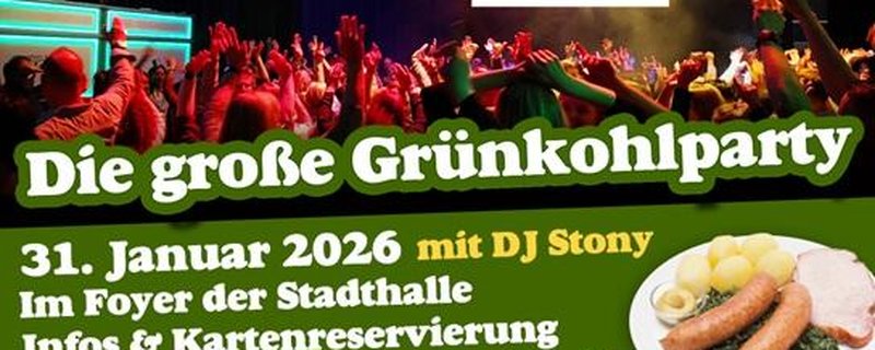 Die große Grünkohlparty