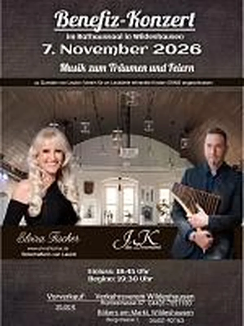Elvira Fischer: Benefiz-Konzert zu Gunsten von Leukin (Verein für an Leukämie erkrankte Kinder)