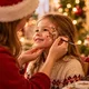 Weihnachtliches Kinderschminken