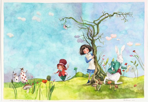 "Alice im Wunderland" Orchestererzählung von Henrik Albrecht