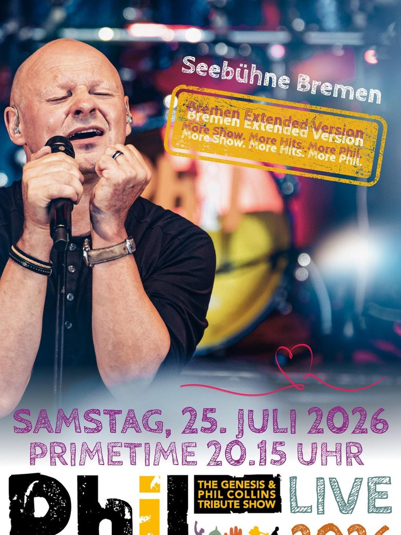 PHIL – The Genesis & Phil Collins Tribute Show
