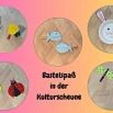 Bastelspaß in der Bibliothek Weyhe