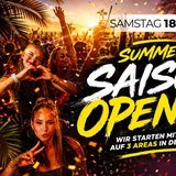 SUMMER SAISON OPENING – AUF 3 AREAS!