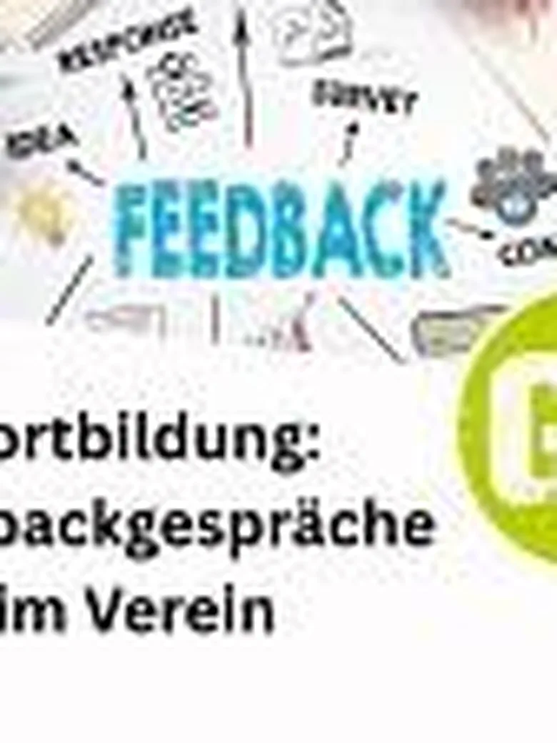 Fortbildung: Feedbackgespräche im Verein