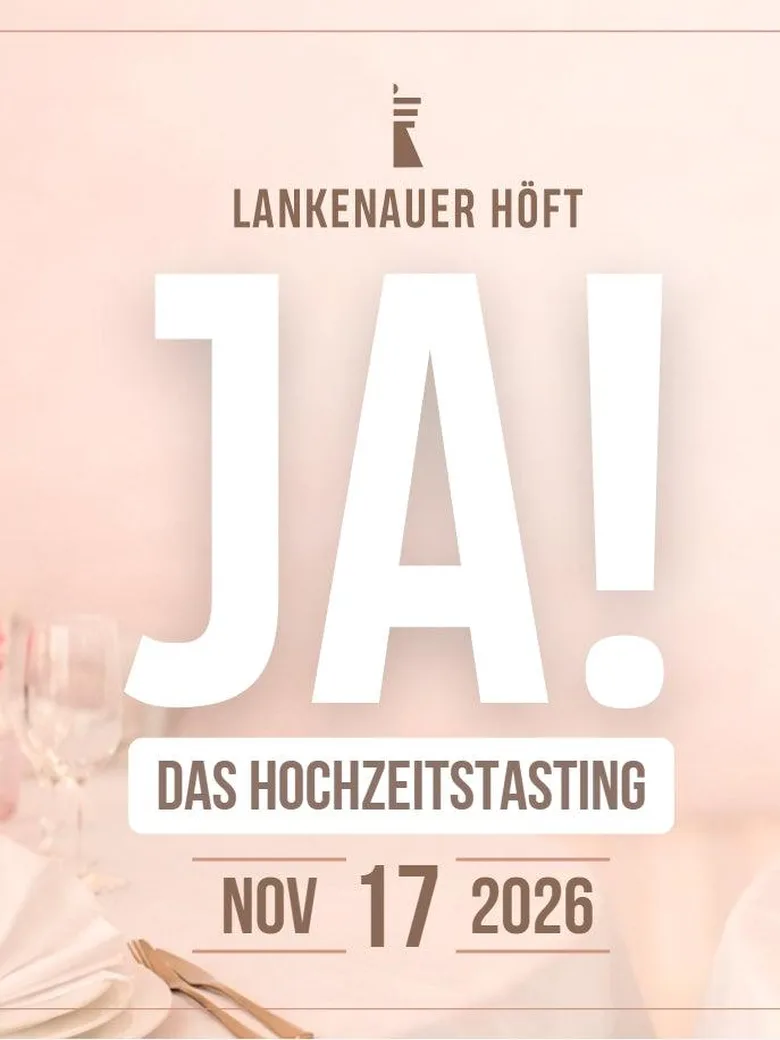 JA! Das Hochzeitstasting