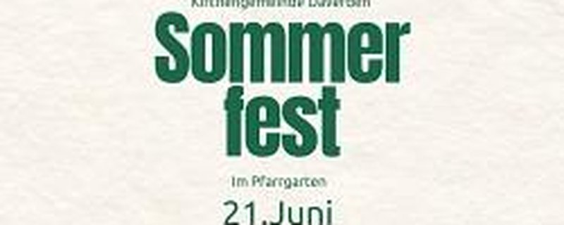 Sommerfest Daverden