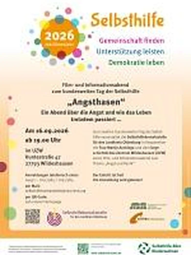 Film-und Informationsabend zum 2. bundesweiten Tag der Selbsthilfe
