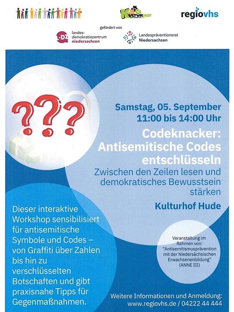 Codeknacker: Antisemitische Codes entschlüsseln