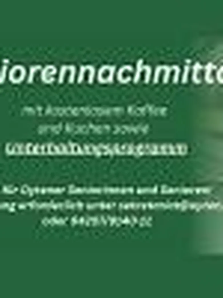 Seniorennachmittag