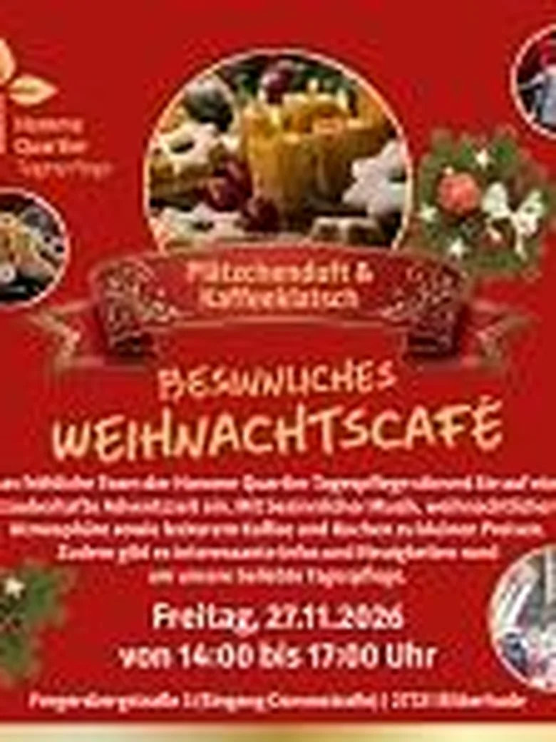 Weihnachtscafé in der Hamme Quartier Tagespflege