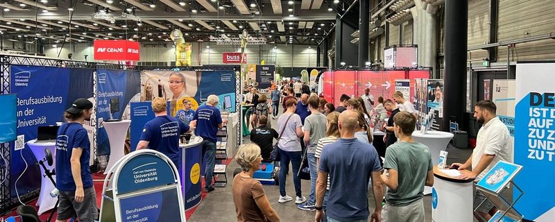 Die job4u-Messe in Oldenburg