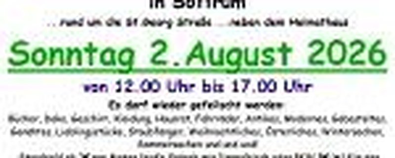 18. Flohmarkt an der Wieste