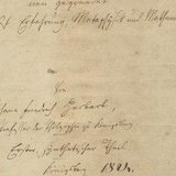 Dokumente zu Leben und Werk Johann Friedrich…