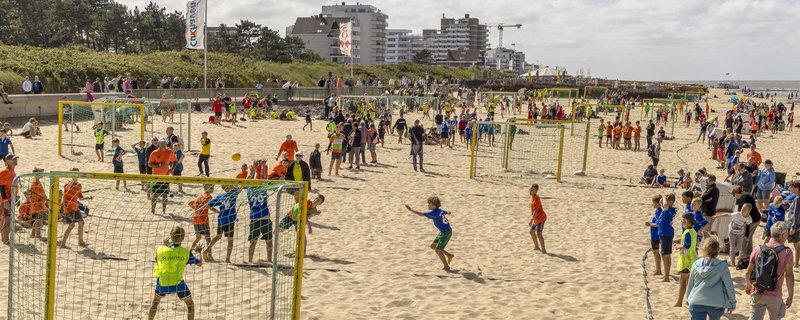 Beachhandball-Kinderturnier
