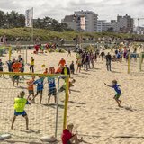 Beachhandball-Kinderturnier