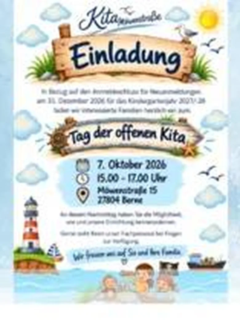 Tag der offenen Tür - KiTa Möwenstraße