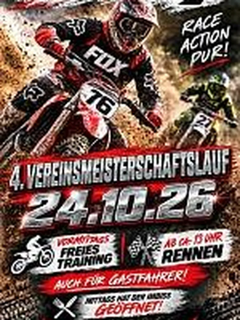 4. Vereinsmeisterschaftslauf Moto-Cross-Club Wildeshausen