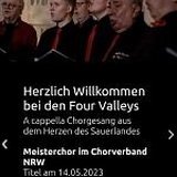 Doppelkonzert Pop Chor'n und Four Valleys