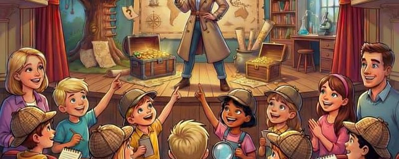 "Die Rätseldetektive" Das große Mitmach-Abenteuer