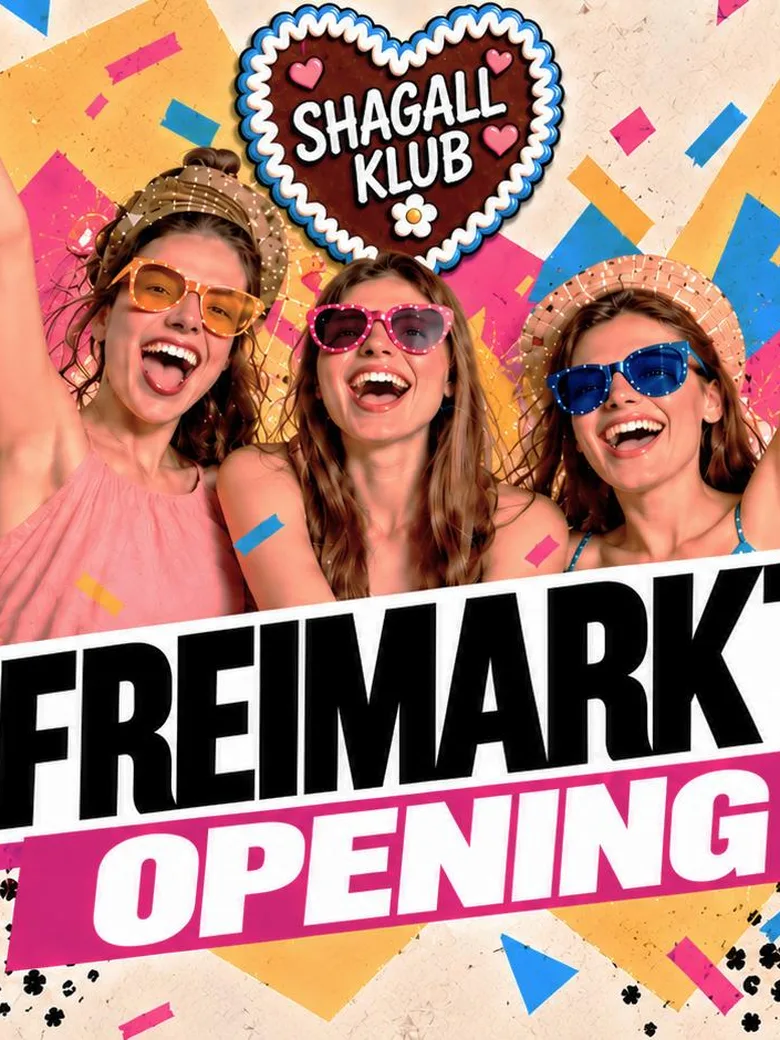 FREIMARKT OPENING im SHAGALL KLUB!