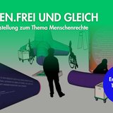 Eröffnungsfeier der Ausstellung zu Menschenrechten ZUSAMMEN.FREI UND GLEICH