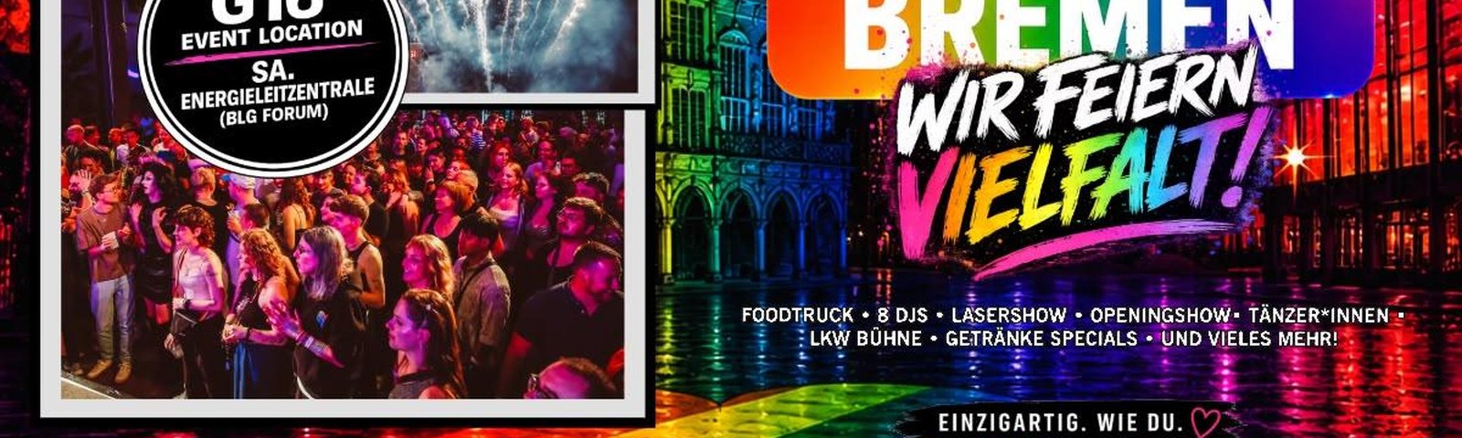 PRIDE NIGHT BREMEN – DIE GRÖSSTE PRIDE-AFTERPARTY BREMENS!