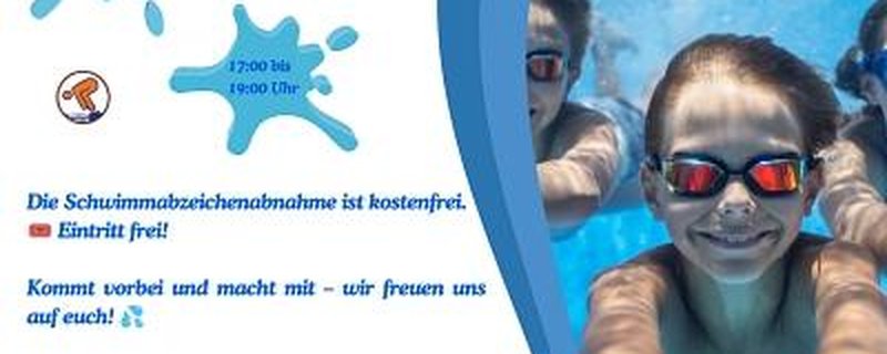 Schwimmabzeichen Tage
