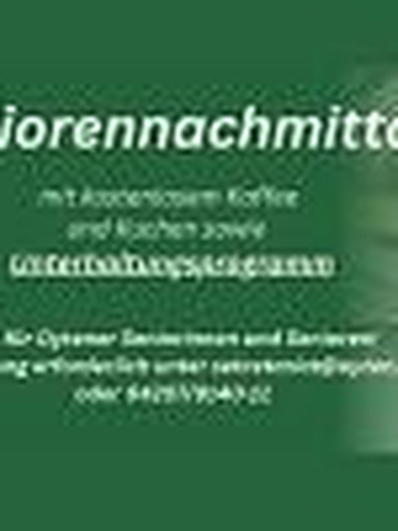 Seniorennachmittag