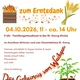 Gottesdienst zum Erntedankfest mit Konfirmand:innen und Kita in der St. Georgs-Gemeinde