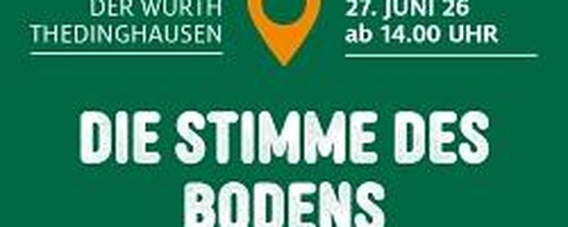 Lesung „Die Stimme des Bodens“ mit Workshop für die ganze Familie