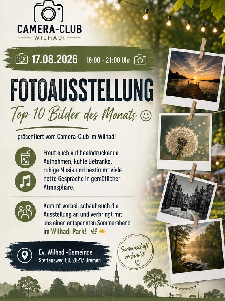 Wilhadi im Park - Foto Ausstellung