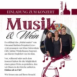 Konzert: Musik und Wein