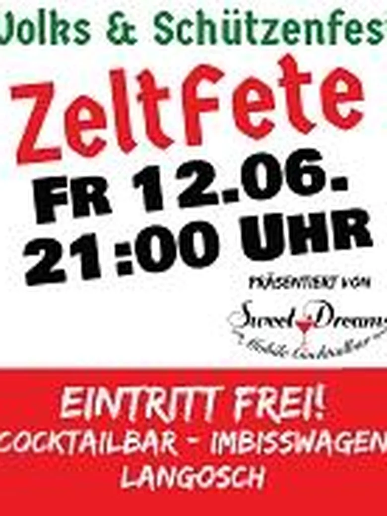 Zeltfete in Gnarrenburg - Eintritt frei
