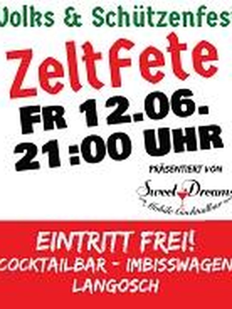 Zeltfete in Gnarrenburg - Eintritt frei