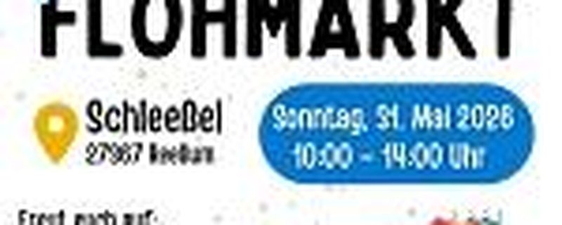 Flohmarkt in Schleeßel mit Kinderaktionen