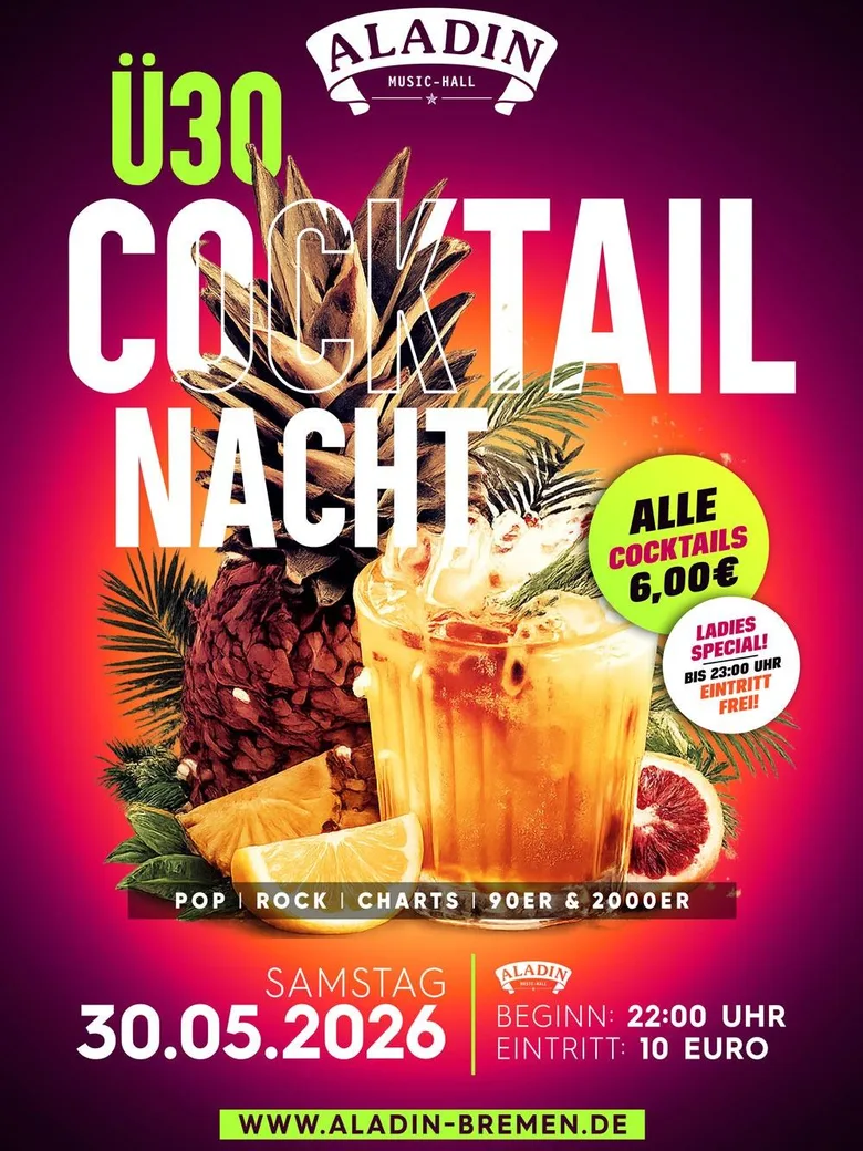 Ü30 COCKTAIL NACHT