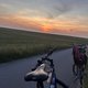 Durch die Küstenheide am Abend