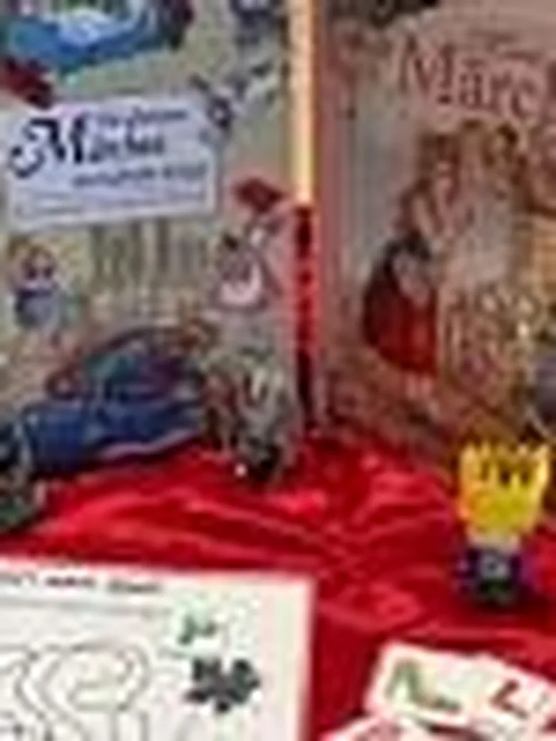 Escape-Room in der Bibliothek für Kinder